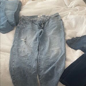 Cotton On Light Blue Boyfriend Jeans